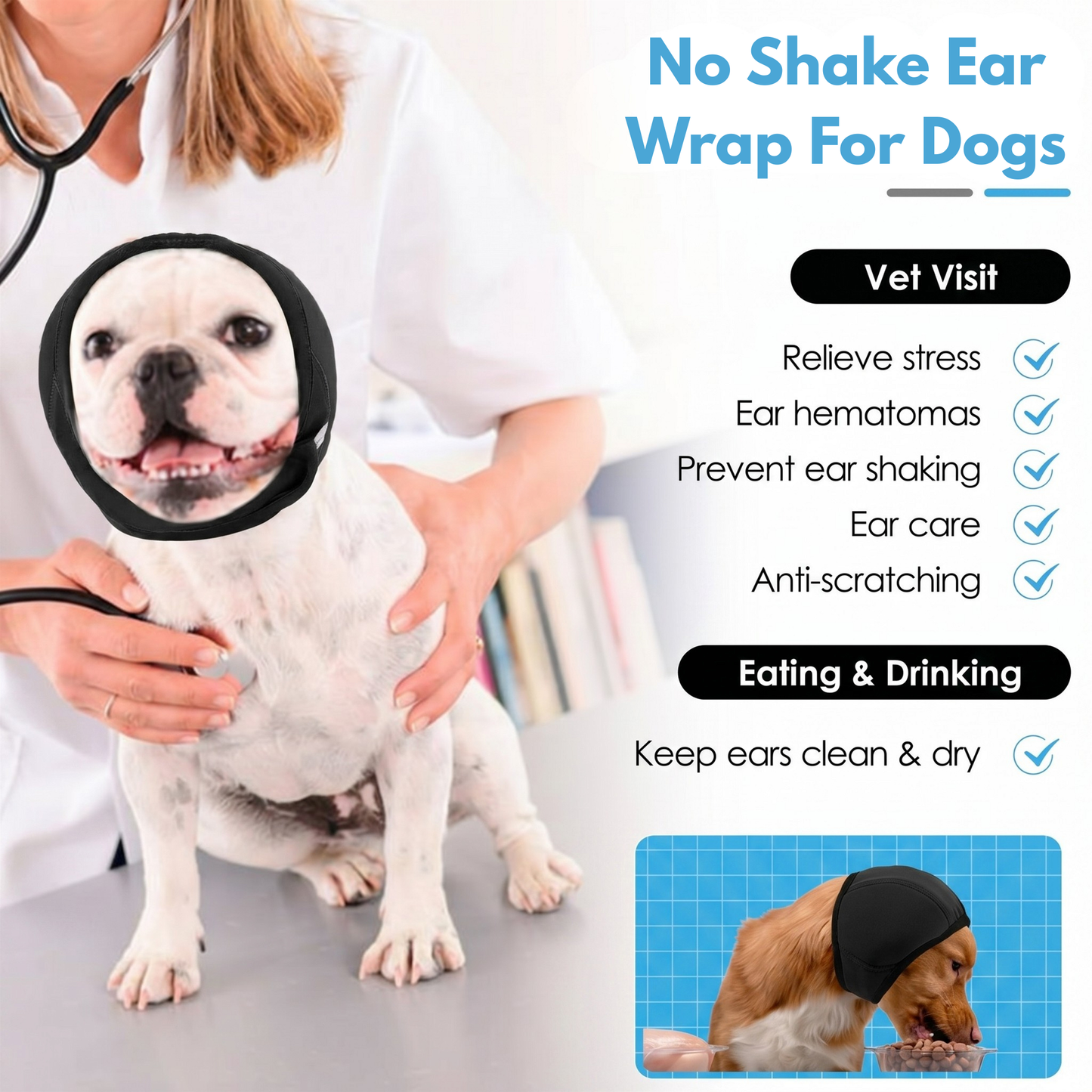 CalmCanine™ Doggy Ear Wrap