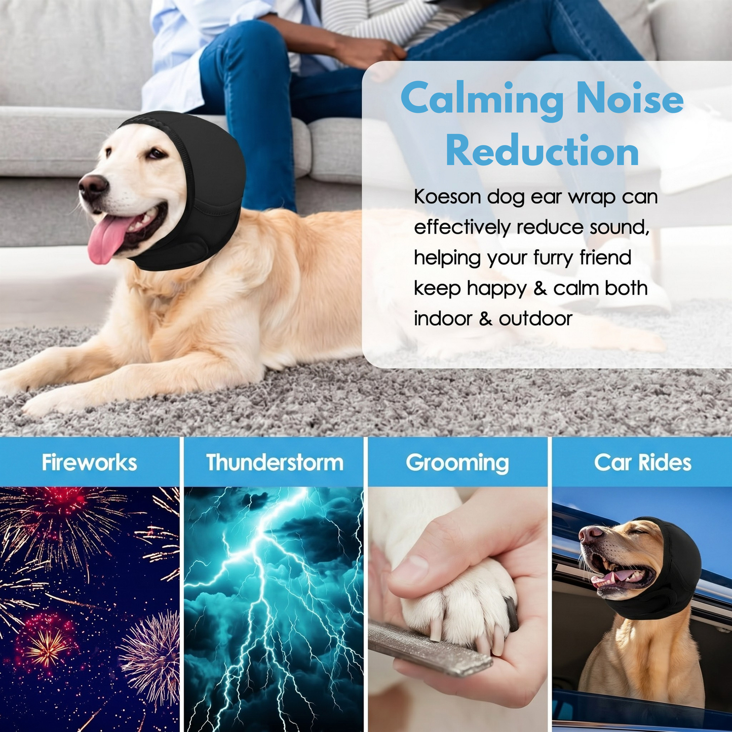 CalmCanine™ Doggy Ear Wrap